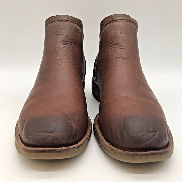 Sofft Bryanne SF0023990 Brown Leather Chelsea Ankle Boot Womens 8M Gusset Bootie - Picture 2 of 11